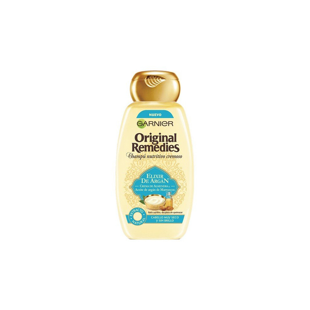 Garnier Nourishing Shampoo Elixir De Argã¡N Original Remedies Fructis (300 Ml)