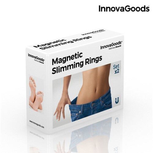 InnovaGoods Magnetische Schlankheitsringe - 2er-Pack 2