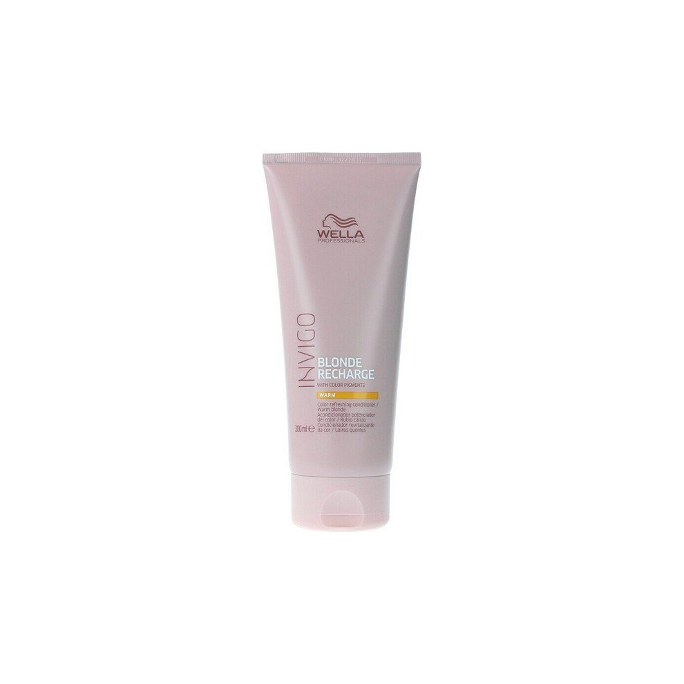 Colour Reviving Conditioner For Blonde Hair Invigo Blonde Recharge Wella (200 ml)