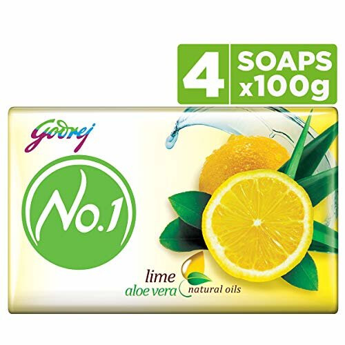 Godrej No 1 Savon Citron Vert et Aloe Vera 100 grammes