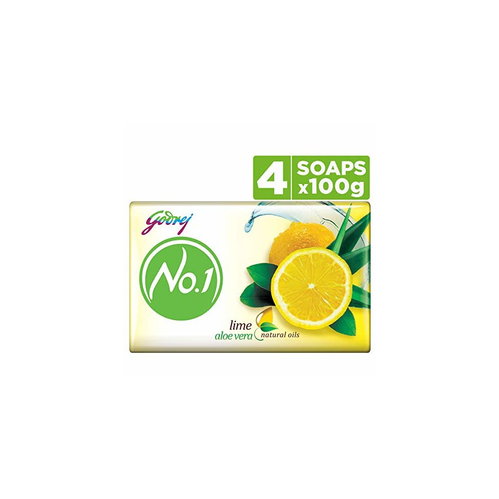 Ponds Godrej No 1 Lime And Aloe Vera Soap 100 Grams