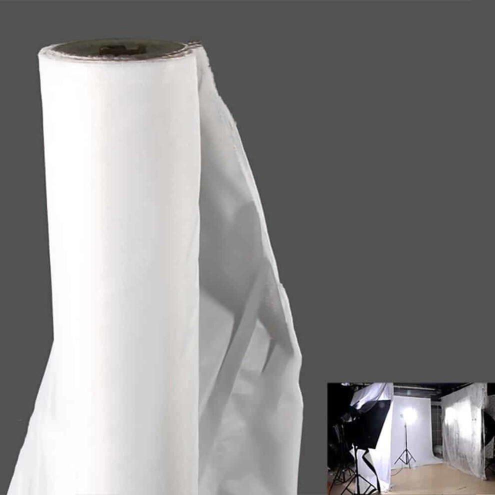 DIY Diffuser - Nylon Silk White Seamless Diffusion Fabric - 6x1.5m (20x5ft)