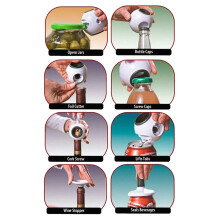 8-In-1 Multi-Purpose Kitchen Tool Open All Can Jar Bottle Screw Opener Gadget