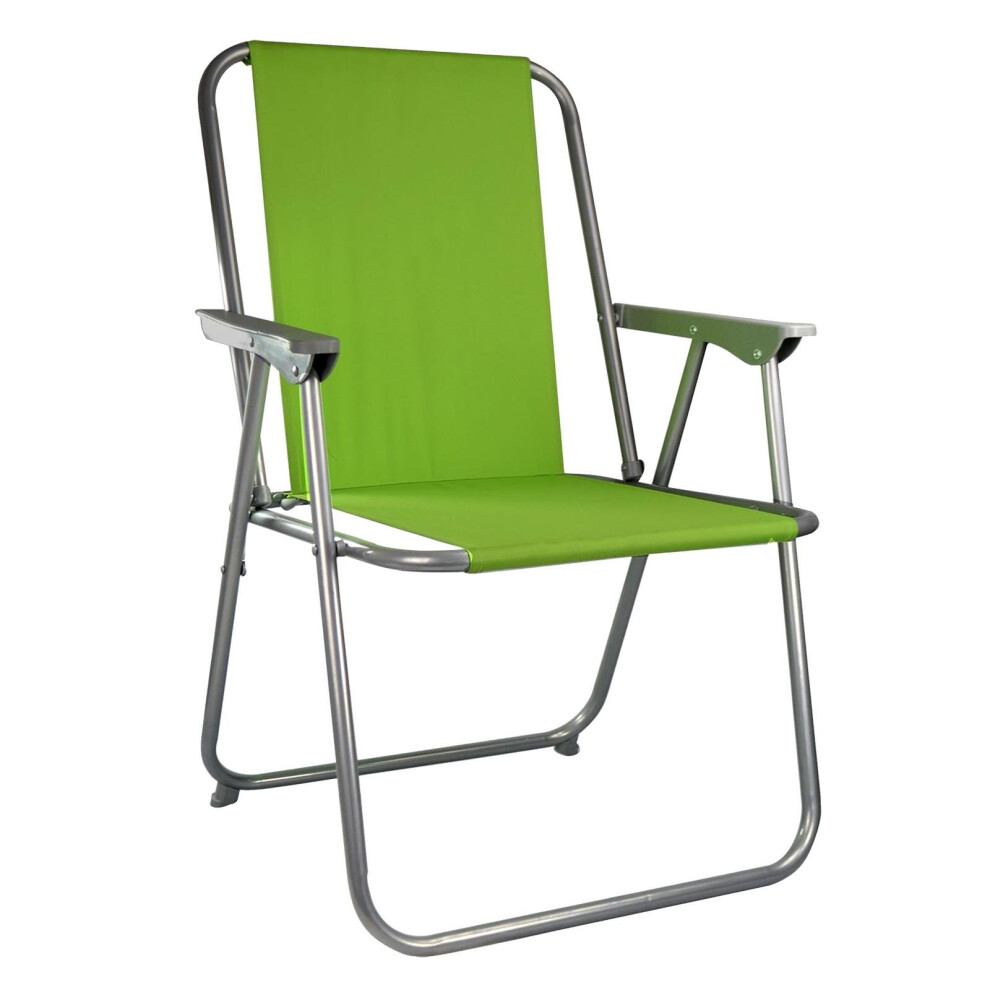 (Green) Outdoor Folding Deck Chair | Garden, Picnic & Camping Furniture