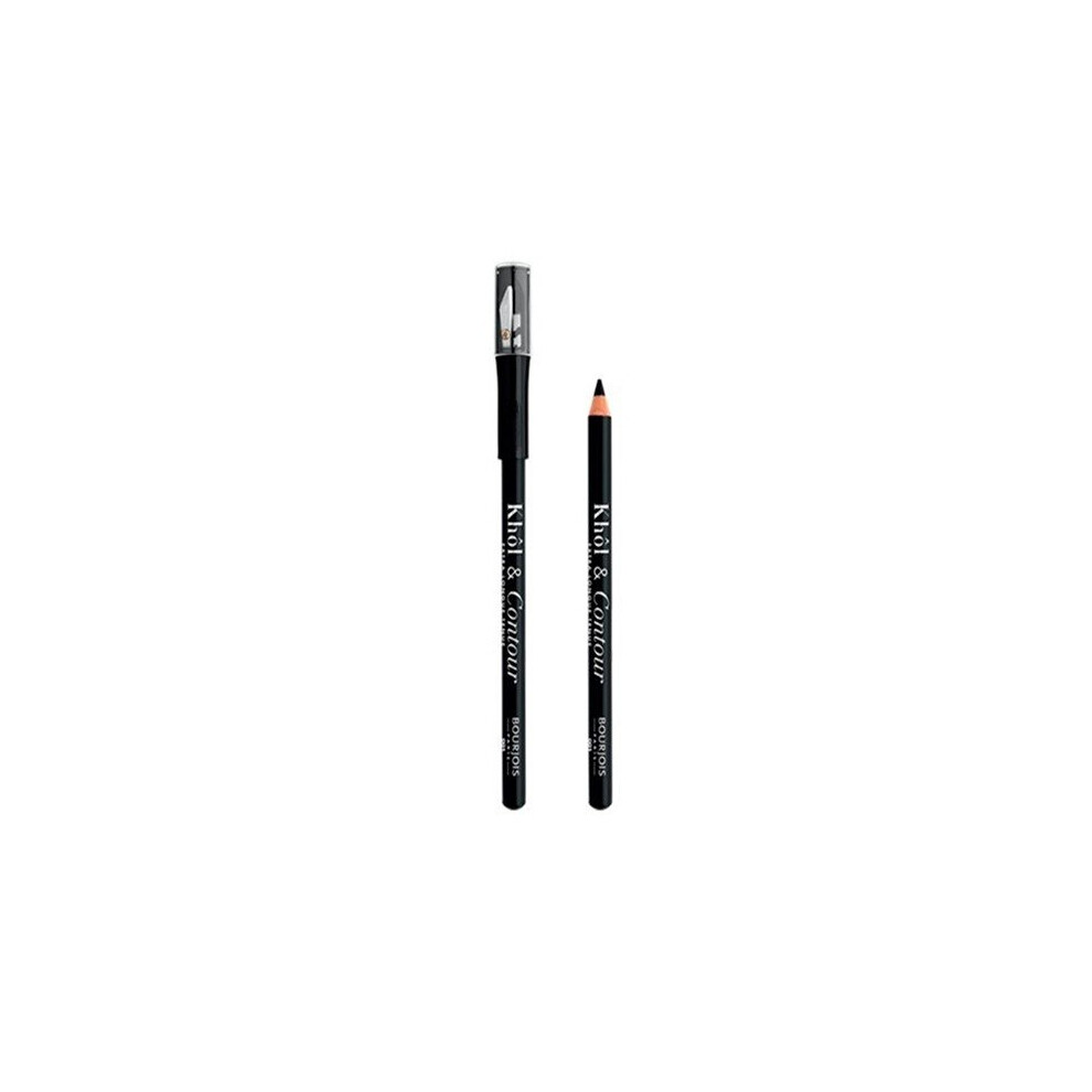 Bourjois Khol And Contour With Built In Sharpener Black - 001 Black