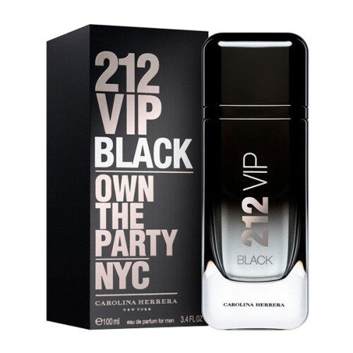 Carolina Herrera Carolina Herrera 212 VIP Black for Men Eau de Parfum Spray 6,8 once