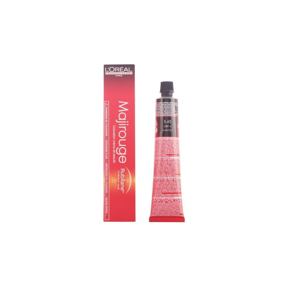 Permanent Colour Creme Majirouge Rubilane N6,40 L'Oreal Expert Professionnel (50 ml)