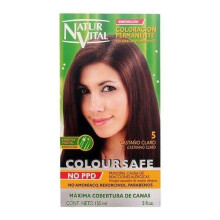 Coloration capillaire permanente COLOURSAFE 5-brun clair