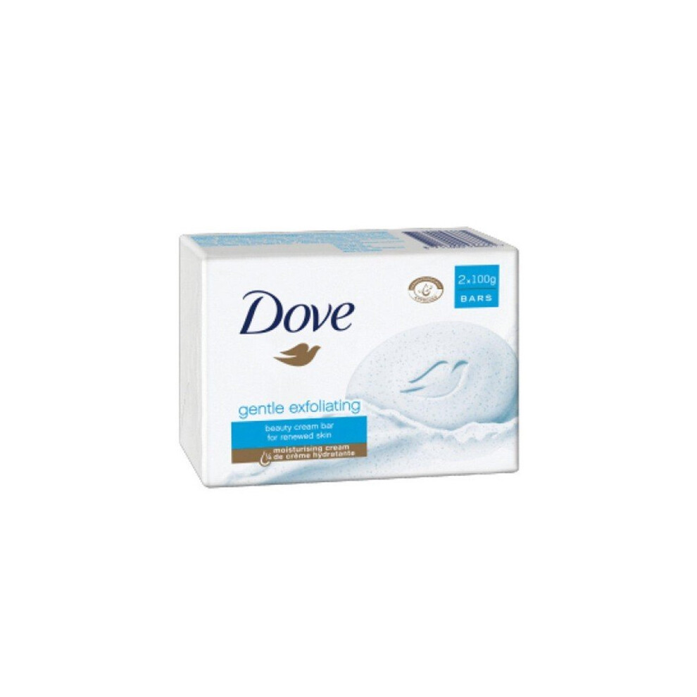 Soap Set Gentle Exfoliating Dove (2 pcs)