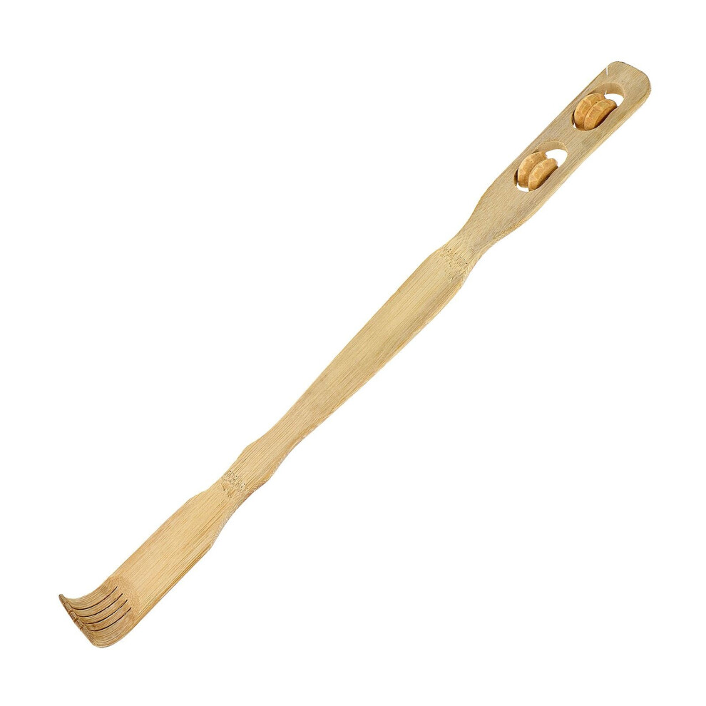 CZHONG-Bamboo Back Scratcher Aid Stick Scratching Massage Roller Long Wooden Body Itch