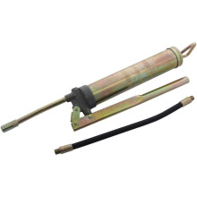 New Heavy Duty Pistol Grease Gun Type Hose Greasing 200cc Flexible & Fixed Spout