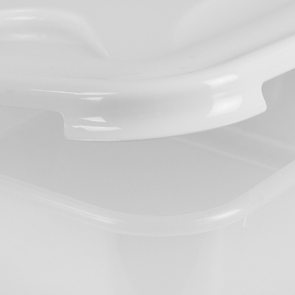 Wham (15L) Plastic Food Storage Shelf Box Stackable Containers Clear Secure Clip Lid