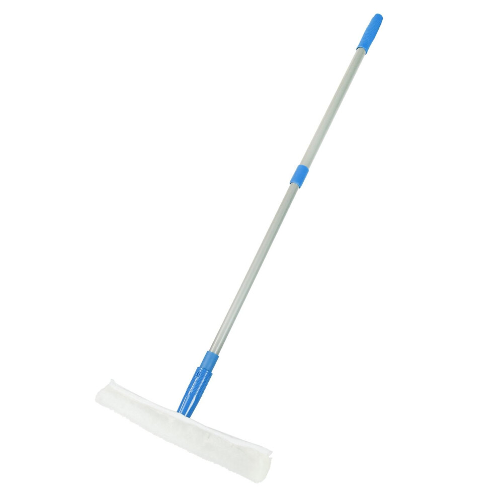 4pc Window Cleaning Washing Kit Equipment Extendable Telescopic Handle Squeegee