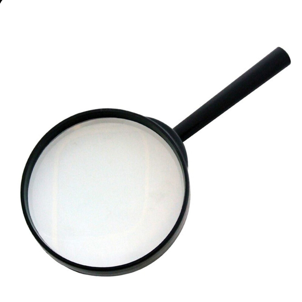 Asab Large Magnifying Glass Optical Lens X3 Glasses High Clarity 4" Magnifier 100Mm