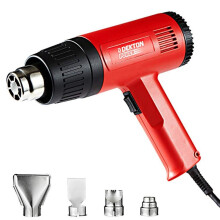 Dekton Power 240v 1500W 5 pc Hot Heat Gun Paint Varnish Remover Stand Tool