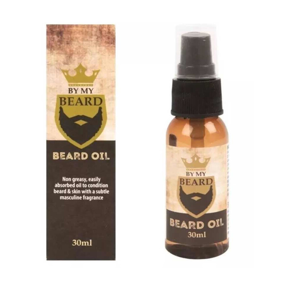 By My Beard Oil Men's Moustache Grooming Non Greasy Facial Hair Treatment 30ml