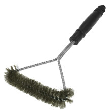 BBQ Grill Wire Brush Cleaning Tool Stainless Steel Bristles For Food Grease