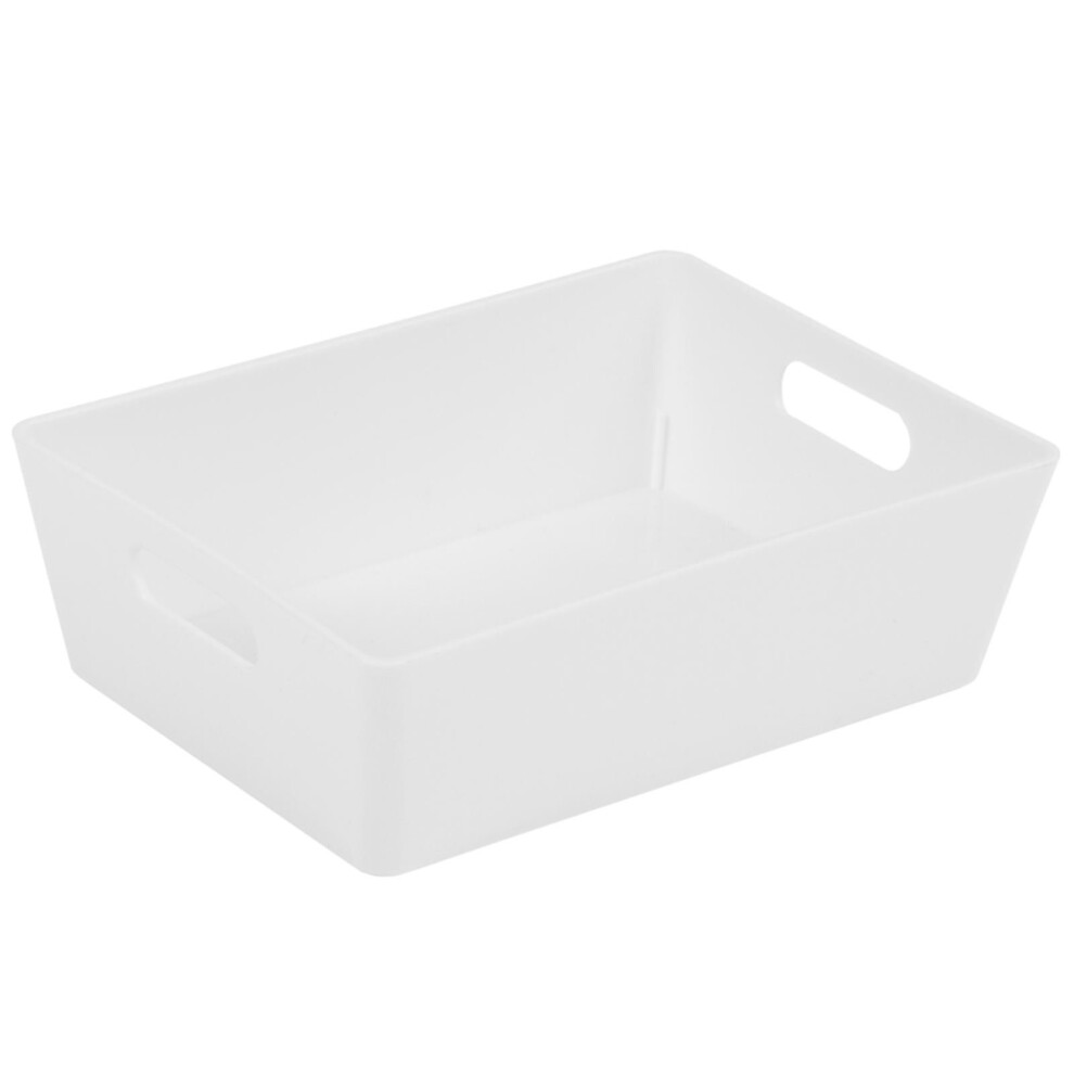 (12 x 16.5cm) Plastic Handy Fruit Vegetable Home Kitchen Storage Basket Crate Tidy Organiser