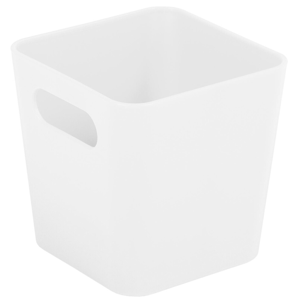 Wham (10 X 10Cm) Plastic Handy Fruit Vegetable Home Kitchen Storage Basket Crate Tidy Organiser White