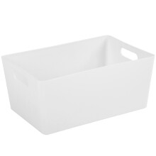 (25.5 x 17 x 11cm) Plastic Handy Fruit Vegetable Home Kitchen Storage Basket Crate Tidy Organiser