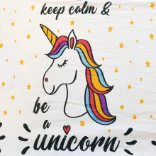 (Unicorn) Pop Up Dream Screen Bed Canopy Child's Bedroom Kids Dome Tunnel Tent Portable