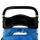 VidaXL vidaXL Folding Pet Stroller Dog/Cat Travel Carrier Blue Transport Trolley 4