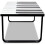 VidaXL vidaXL Glass Coffee Table with Piano Printing Home Living Room Furniture Stand 4