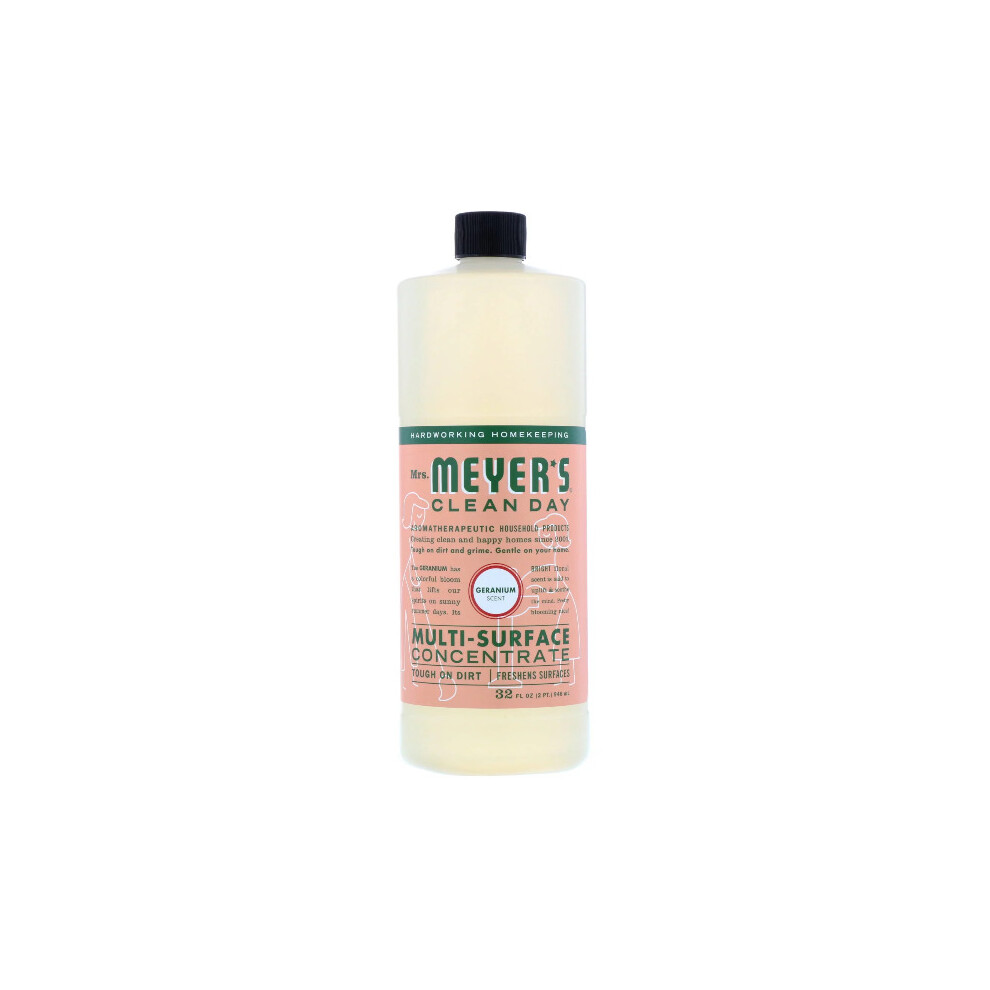 Mrs. Meyers Clean Day, Multi-Surface Concentrate, Geranium, 946ml