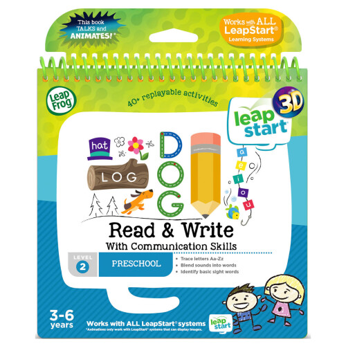 VTech Leapfrog Leapstart 3D - Read & Write Activity Book 3D