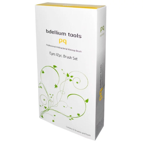 Bdellium Tools, Studio-Serie, Augen-Bürsten-Set und Pouch, 12 Pc Set 1