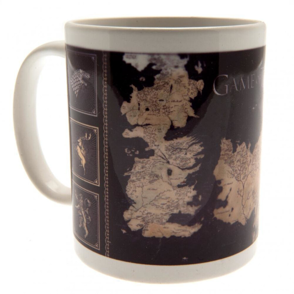 Game Of Thrones Official Map Mug