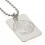 Celtic FC Silver Plated Dog Tag and Chain 1