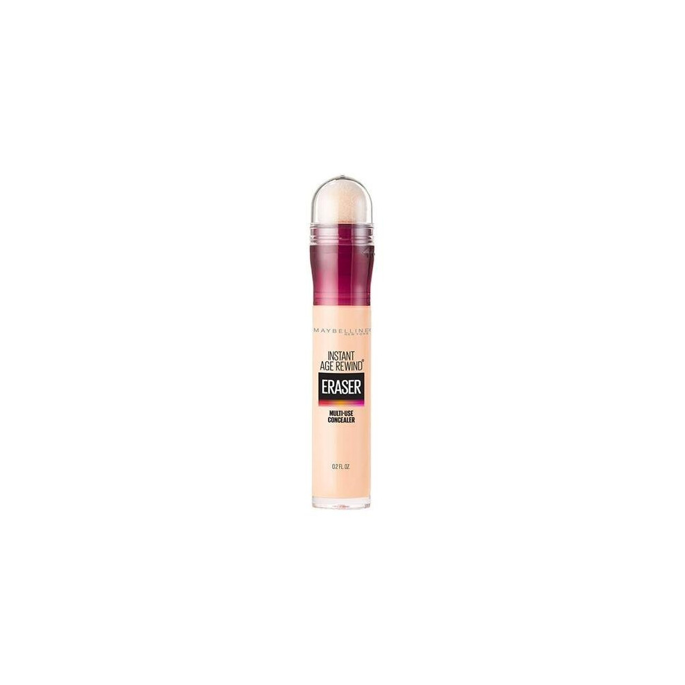 Maybelline New York 7656521 Instant Age Rewind Eraser Dark Circles Treatment Concealer, 100 Ivry - Pack of 2