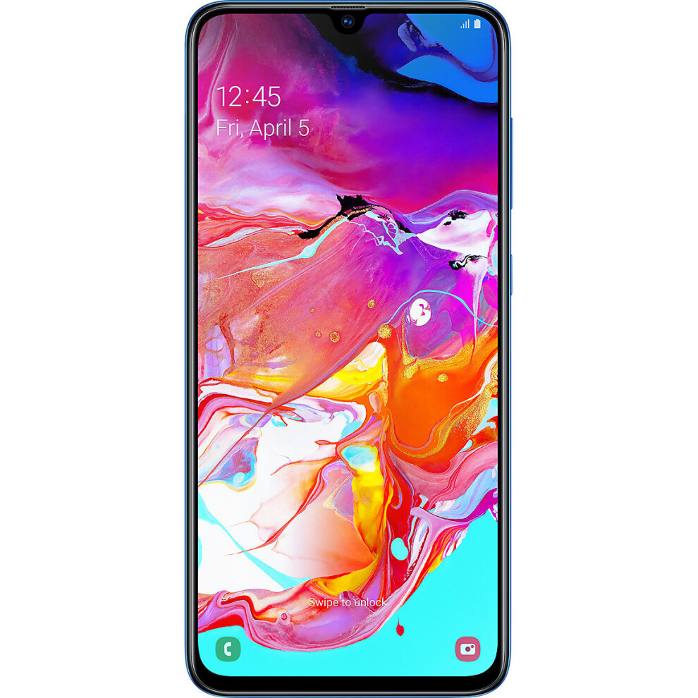 (Blue) Samsung Galaxy A70 Single Sim | 128GB | 6GB RAM-image-OPC-P5KZGYN-REFURBISHED