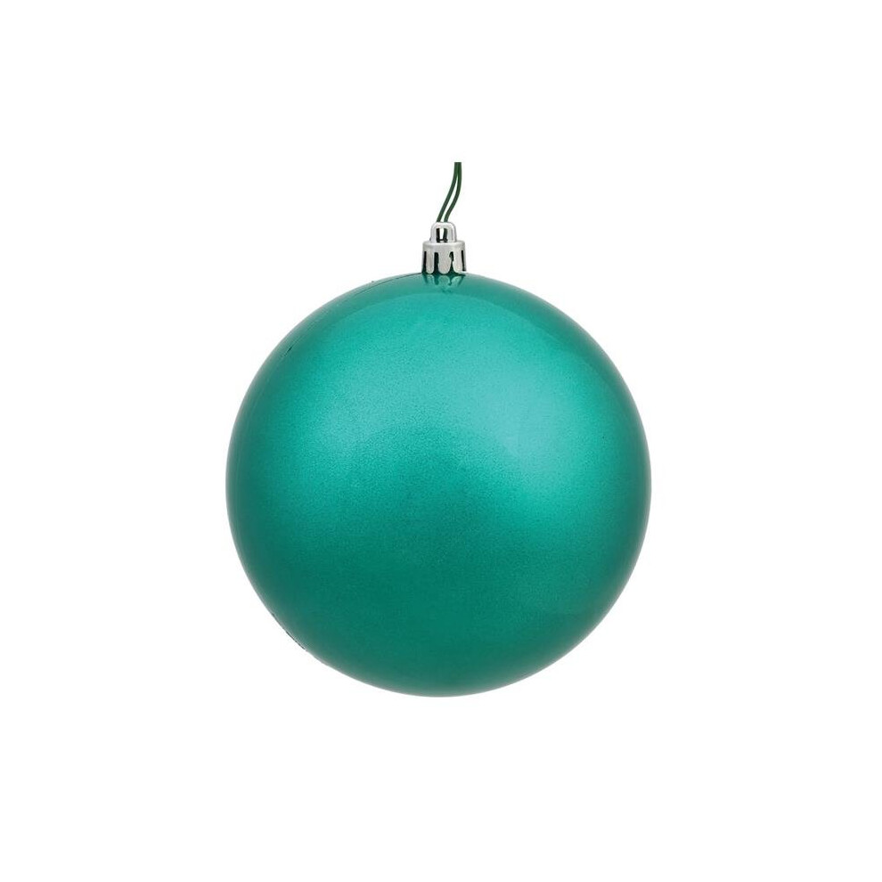 Sea Foam Candy UV Drilled Ball Ornament, 4.75 in. - 4 per Bag-image-OPC-P5KZYPC-NEW