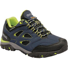 (12 Child UK, Navy Blaze/Lime Punch) Regatta Childrens/Kids Holcombe Low Junior Hiking Boots