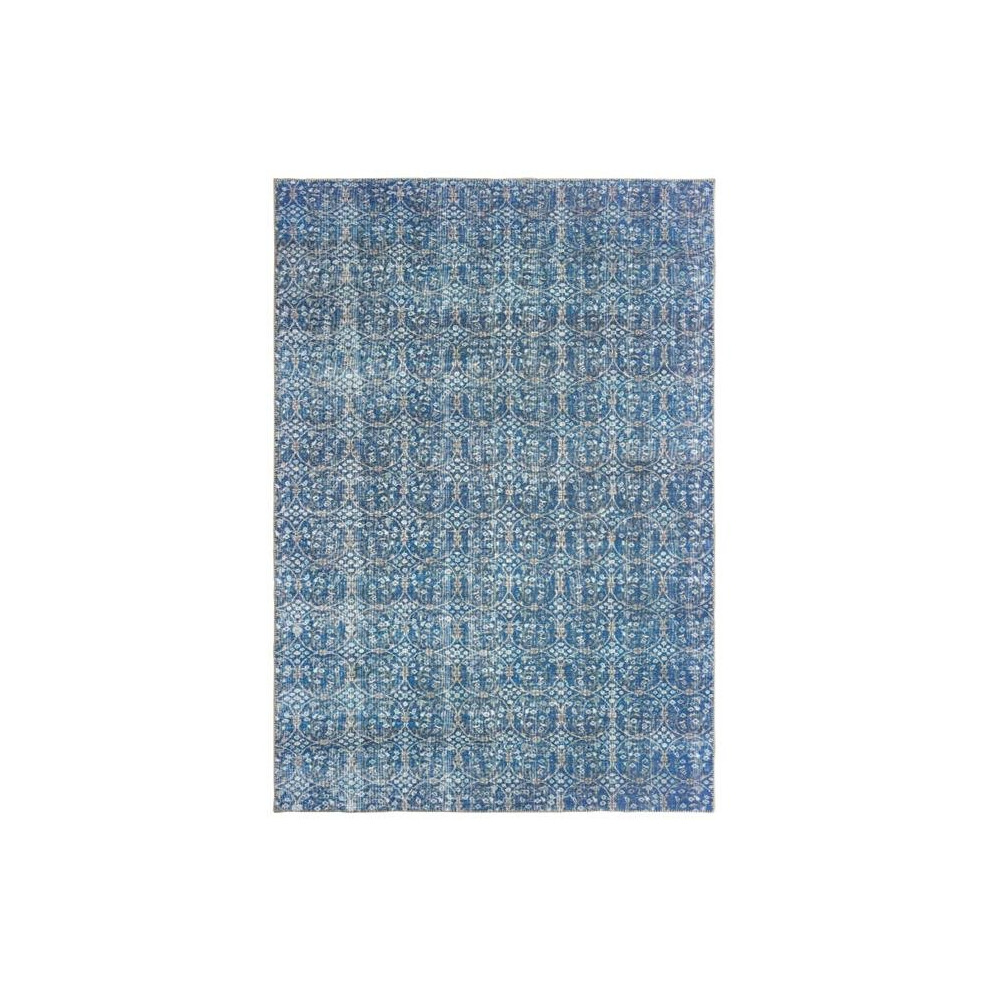 Oriental Weavers S85815130190ST 4 ft. 3 in. x 6 ft. 3 in. Sofia Rectangle Rug - Blue