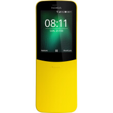(Yellow) Nokia 8110 Dual Sim | 4G | 4GB | 512MB RAM