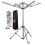 Royal 4 Arm Rotary Washing Line, Foldable Portable 1