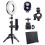 USB Ring Light 9 inch with Tripod Stand Youtube TikTok Selfie 8