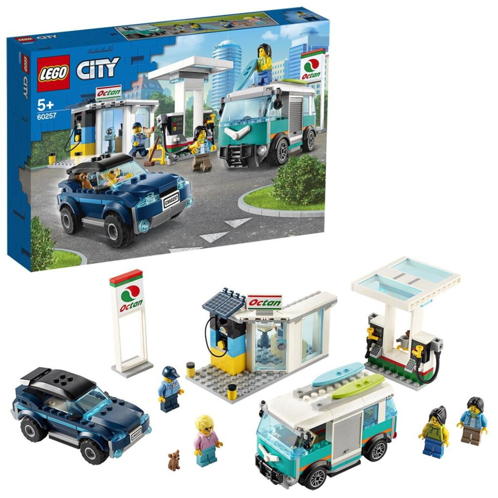 Lego City 60257 Service Station Construction Playset