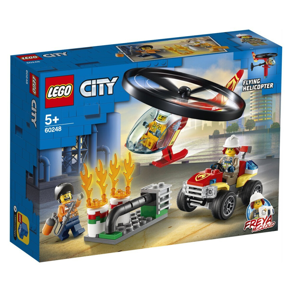 Lego City 60248 Fire Helicopter Response