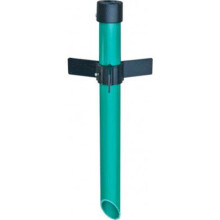 0.5 in. NPT Green Plastic Ground Spike, Green & Black