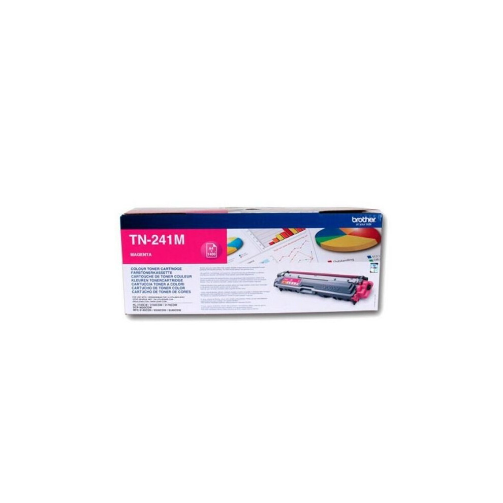 Original Toner Brother Tn241m Magenta Pink 4977766718424
