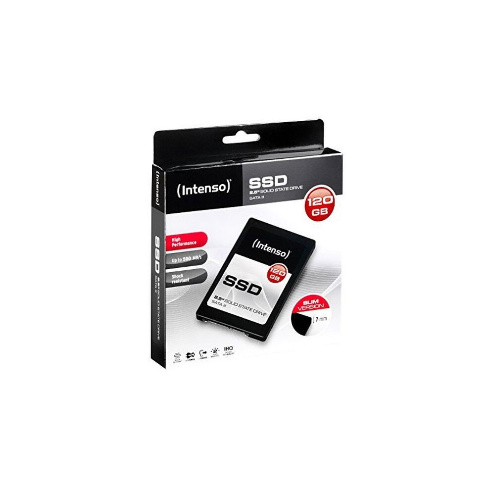 Hard Drive Intenso 3813430 2.5" Ssd 120 Gb 7 Mm Sata Iii 4034303023448
