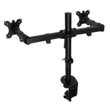 Brazo articulado para 2 pantallas - Velleman - 73142 - Ajustable - Inclinación - Rotación 360