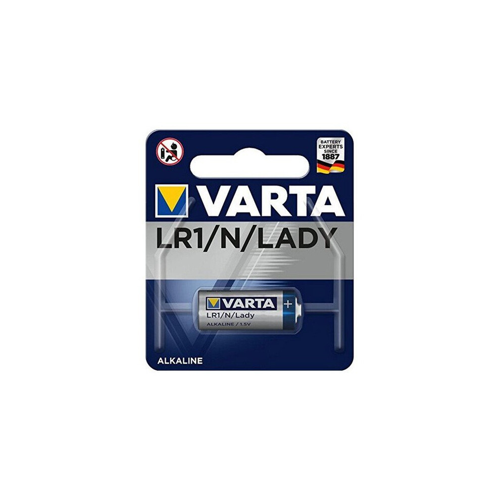 Alkaline Batteries Varta LR1 BLx1 1,5 V