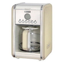 Vintage filter koffiezetter ARIETE 1342/1 - Beige - 12 kopjes - Programmeerbaar