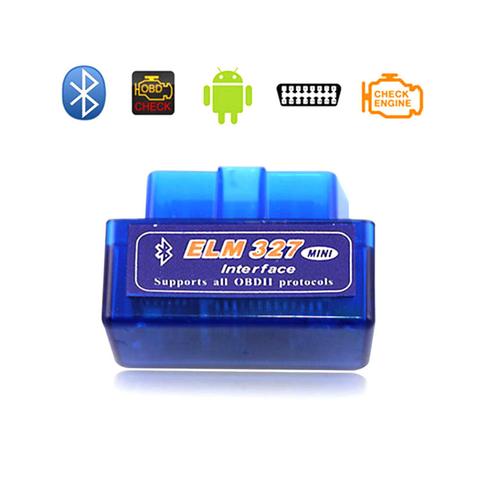 Mini ELM327 Bluetooth OBD2 Scanner Car Diagnostic Interface Tool