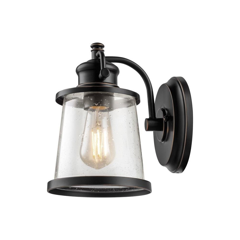 LED Outdoor Wall Sconce, Oil Rubbed Bronze-image-OPC-P5M2YYM-NEW